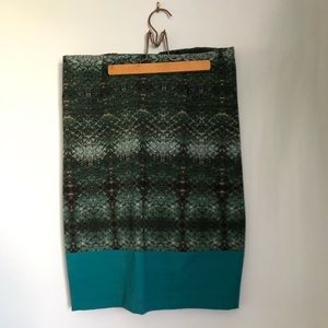 🌷4/$20 Lord and Taylor snake print pencil skirt 4